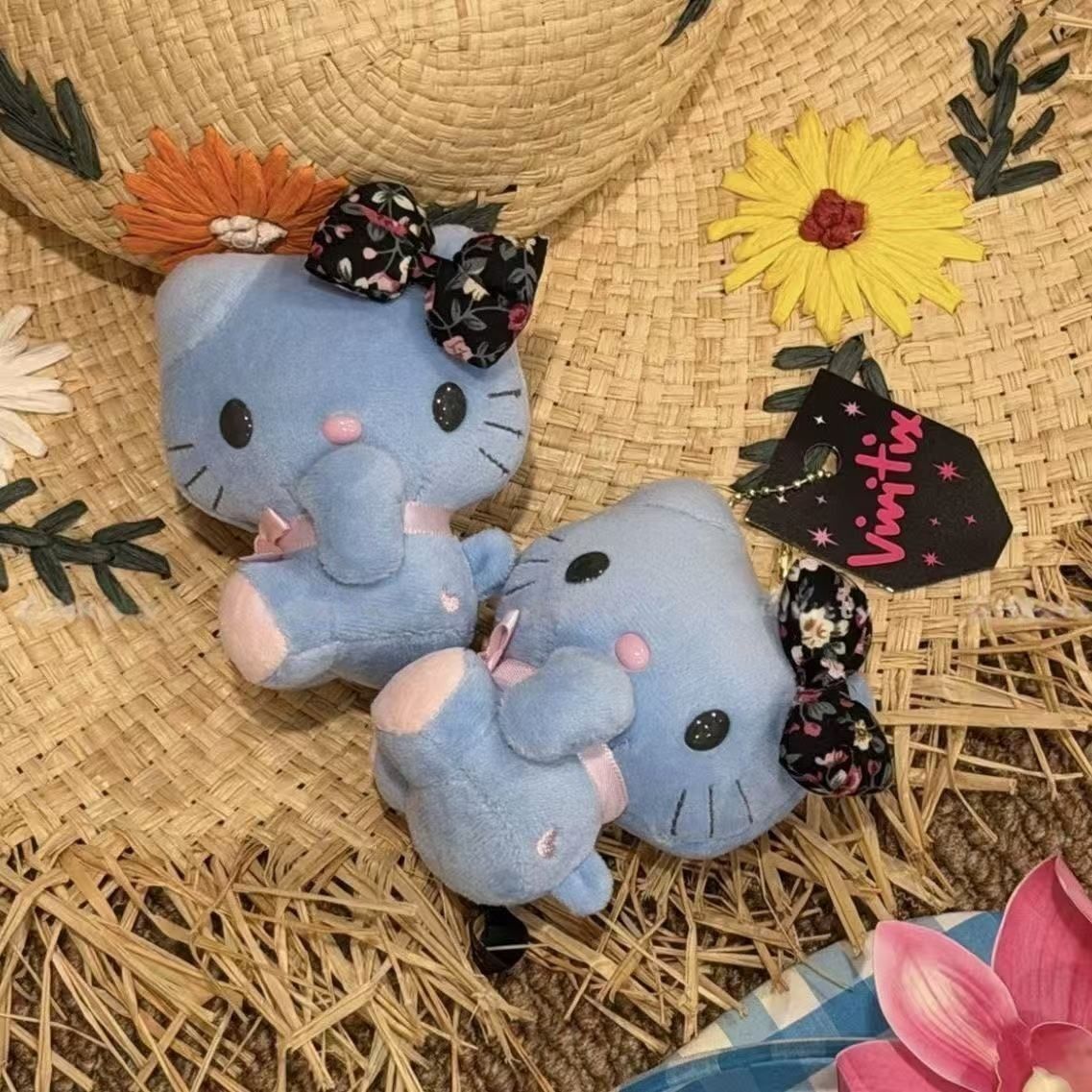 Good Floral & Wedding Decor Supply Photos - Portachiavi/Ciondolo per Zaino in Peluche Blu