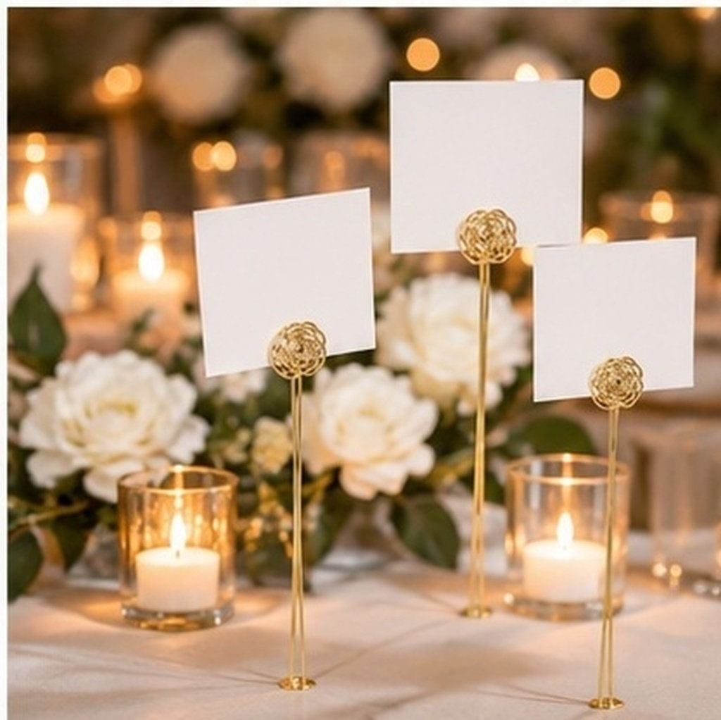 30 pezzi eleganti portatarghet - Table Number Gold recensione e prezzo
