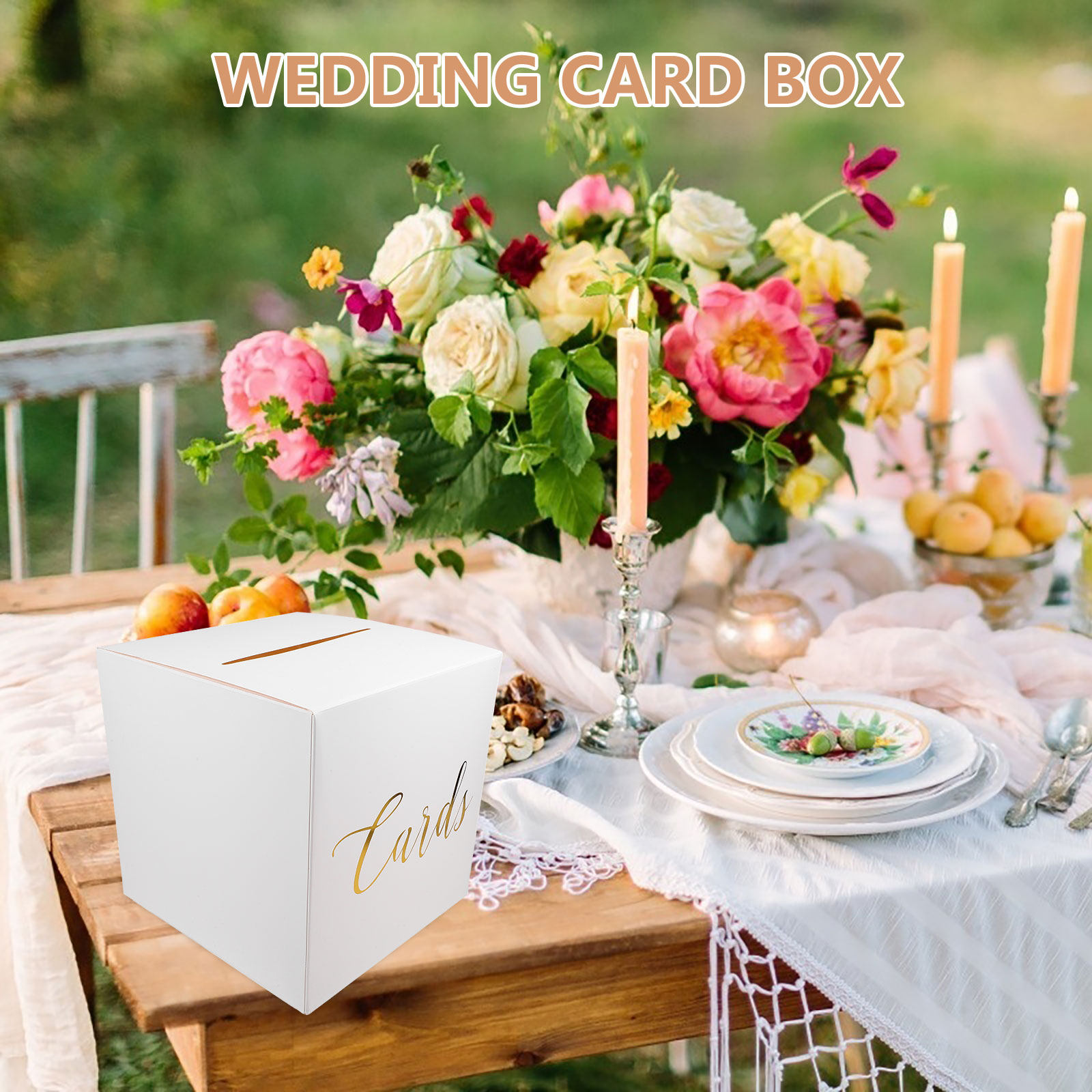 1 Set Scatola per Biglietti di - Wedding Card Box recensione e prezzo