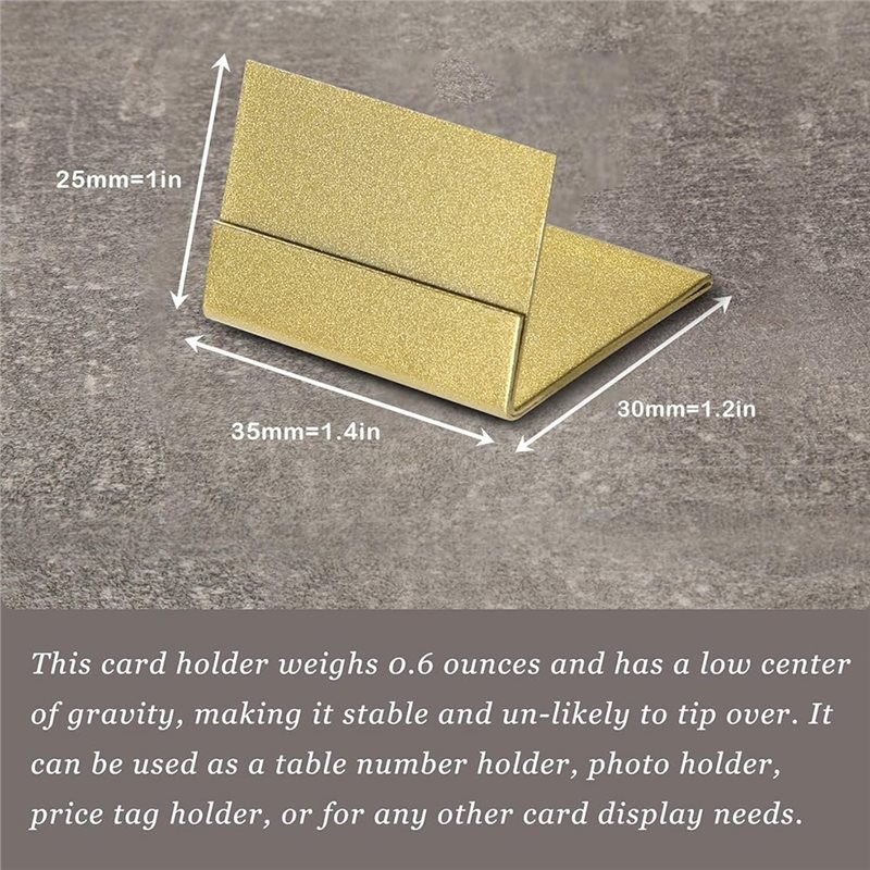 Porta numeri da tavolo dorati  - Table Number Gold recensione e prezzo